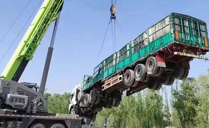 榆阳区道路脱困救援案例